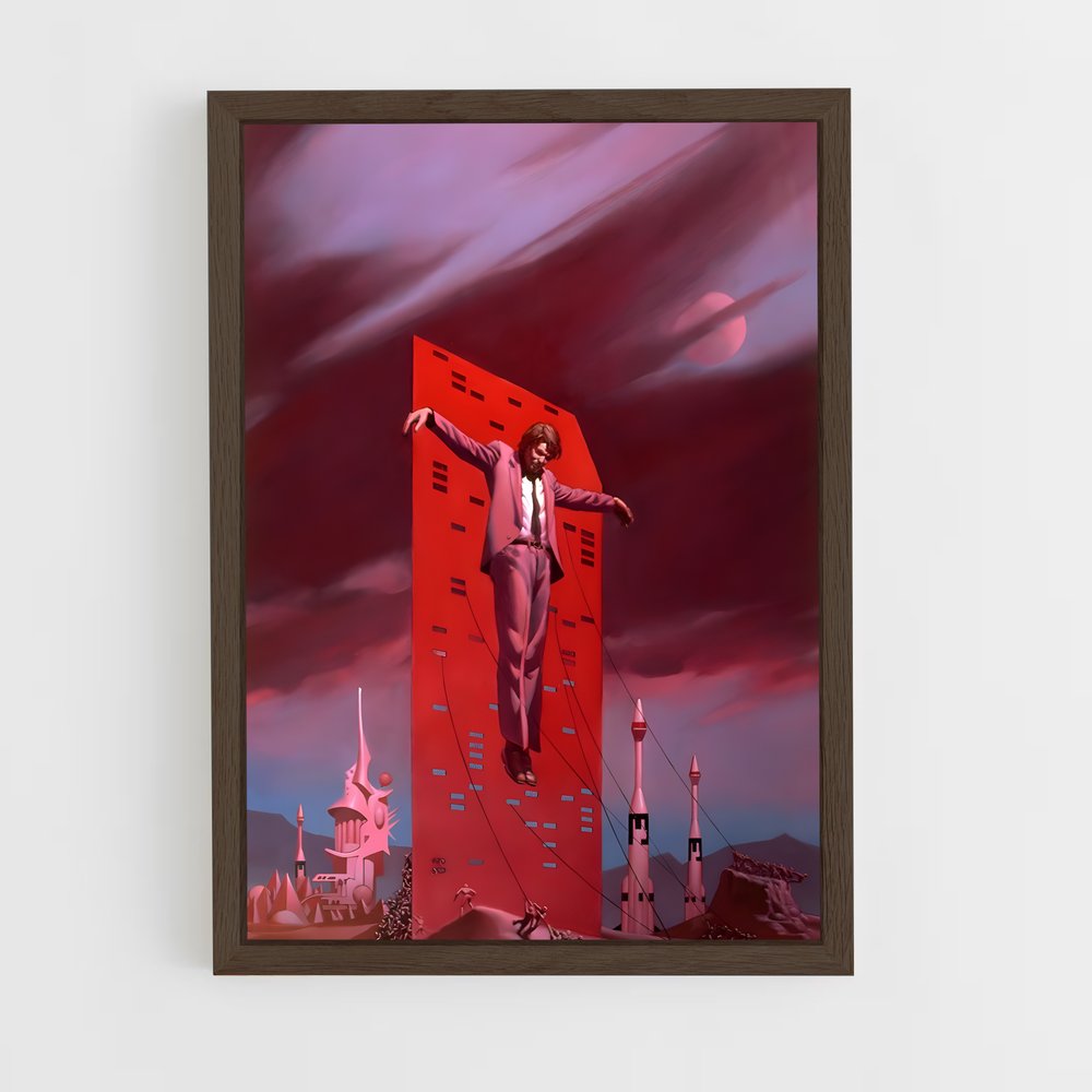 Poster L'Homme du Sommet – affiche Espace rétro (vue 5)